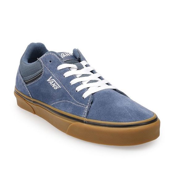 Vans Seldan Men's Sneakers Size: 10 Med Blue